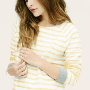 LOU & GREY Haze Stripe Sweatshirt
